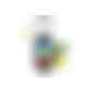 Duschgel Rosmarin-Ingwer, 50 ml Bumper (schwarz), Body Label (R-PET) (Art.-Nr. CA965966) - Praktische Kosmetikflasche zum Anhängen...