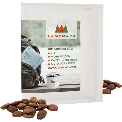 CoffeeBag - Fairtrade - weiß (Art.-Nr. CA984379) - CoffeeBag - die natürliche Alternativ...
