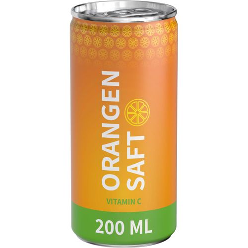 Orangensaft, 200 ml, Fullbody (Pfandfrei, Export) (Art.-Nr. CA999849) - Orangensaft, 200 ml (Alu Dose).  Die...