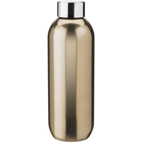 Keep Cool Isolierflasche 0.6 l. (Art.-Nr. CA776926) - Mit seinem schlichten, runden Design in...