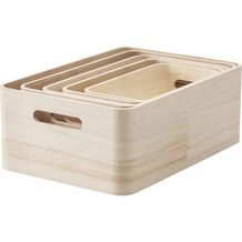 SAVE-IT Aufbewahrungsboxen 5 St (wood) (Art.-Nr. CA995965)