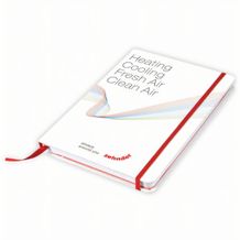 Hardcoverbooklet mit PUR-Bindung DIN A5 (weiß, bunt, schwarz, rot, orange, gelb, grün, blau, türkis, pink, lila) (Art.-Nr. CA160878)