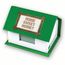 Hardcover-Haus mit Notizblätter (weiß, bunt, schwarz, rot, orange, gelb, grün, blau, türkis, pink, lila) (Art.-Nr. CA164992)