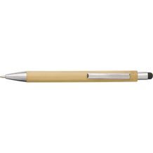 Kugelschreiber aus Bambus und Kunststoff Claire (Schwarz) (Art.-Nr. CA007997)