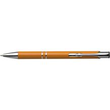 Kugelschreiber aus Aluminium Albacete (orange) (Art.-Nr. CA020998)