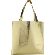 Strandtasche aus Non-Woven Johnathan (gold) (Art.-Nr. CA024162)