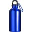 Trinkflasche aus Aluminium Santiago (kobaltblau) (Art.-Nr. CA024596)