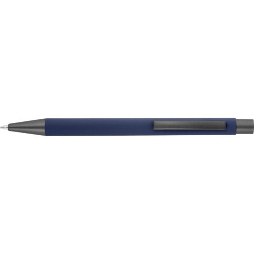 Kugelschreiber mit Softtouch-Oberfläche und Glanzgravur Emmett (Art.-Nr. CA030337) - Kugelschreiber mit Softtouch-Oberfläche...