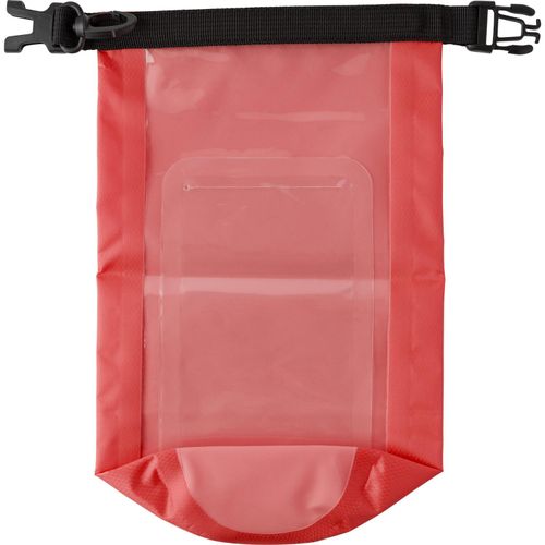 Wasserfeste Strandtasche aus Polyester Pia (Art.-Nr. CA035717) - Wasserdichte Tasche aus Polyester...