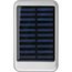 Aluminium Solar Powerbank Drew (silber) (Art.-Nr. CA038849)
