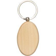 Schlüsselanhänger aus Holz Katherine (Braun) (Art.-Nr. CA045778)