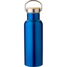 Edelstahl-Trinkflasche doppelwandig Odette (blau) (Art.-Nr. CA069238)