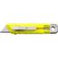 Cutter-Messer mit Federkernautomatik aus Kunststoff Griffin (gelb) (Art.-Nr. CA086918)