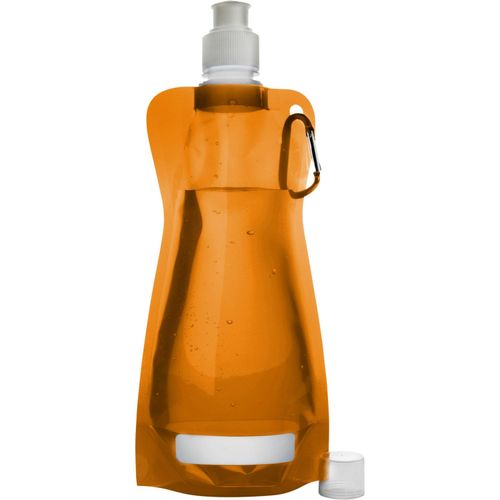 Trinkflasche aus Kunststoff Bailey (Art.-Nr. CA090731) - Trinkflasche aus Kunststoff, faltbar,...