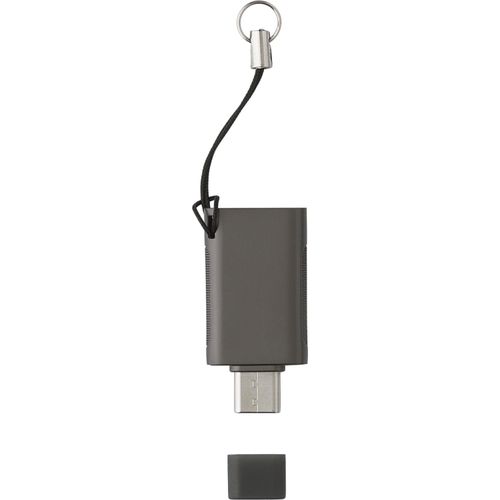 USB-Stick aus verzinkter Oberfläche Ringelblume (Art.-Nr. CA115726) - USB-Stick 3.0 aus verzinkter Oberfläche...