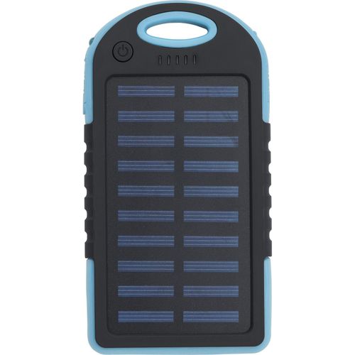 Solar Powerbank Aurora (Art.-Nr. CA127222) - Solar Powerbank-Ladegerät mit grün...