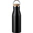 Recycelte Edelstahlflasche Aline (Schwarz) (Art.-Nr. CA130346)