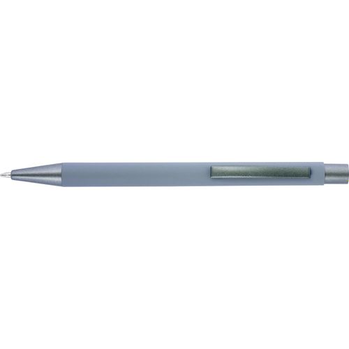 Kugelschreiber mit Softtouch-Oberfläche und Glanzgravur Emmett (Art.-Nr. CA134038) - Kugelschreiber mit Softtouch-Oberfläche...