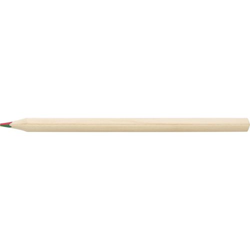 Mehrfarbiger Bleistift Mae (Art.-Nr. CA141183) - Mehrfarbiger Bleistift (Holz).