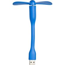 USB-Ventilator 'Mini' aus PVC (hellblau) (Art.-Nr. CA148255)