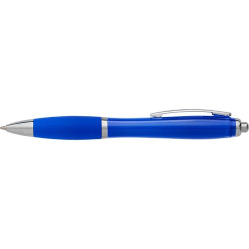 Kugelschreiber aus Kunststoff Newport (Art.-Nr. CA151141) - Kugelschreiber aus Kunststoff, Metall-Cl...