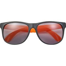 Sonnenbrille 'Heino' aus Kunststoff (neonorange) (Art.-Nr. CA152237)