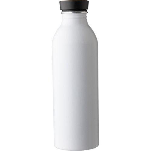 Recycelte Aluminiumflasche (550 ml) Petra (Art.-Nr. CA164216) - Einwandige Trinkflasche aus recyceltem...