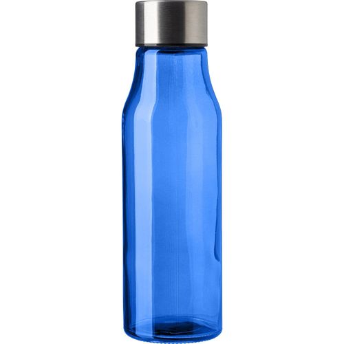 Trinkflasche aus Glas und rostfreiem Stahl (500 ml) Andrei (Art.-Nr. CA164241) - Glasflasche (500ml) mit Edelstahldeckel....
