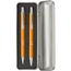 Stifte-Set aus Aluminium Zahir (orange) (Art.-Nr. CA165657)