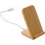 Wireless-Ladegerät aus Bambus Claudie (Bambus) (Art.-Nr. CA167554)