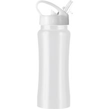 Trinkflasche aus Edelstahl Serena (weiß) (Art.-Nr. CA170695)