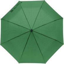Regenschirm aus Pongee-Seide Elias (grün) (Art.-Nr. CA176026)