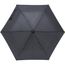 Regenschirm aus Pongee-Seide Allegra (Schwarz) (Art.-Nr. CA178070)