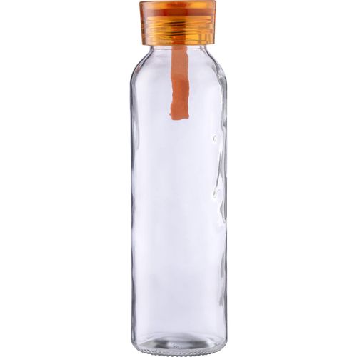 Glas-Trinkflasche (500 ml) Anouk (Art.-Nr. CA178505) - Trinkflasche aus Glas (500 ml) mit...
