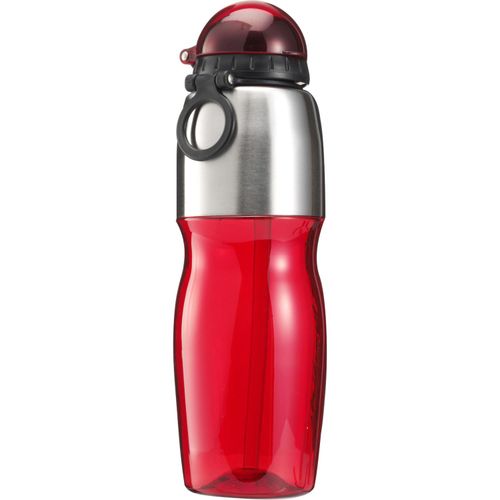 Trinkflasche aus Kunststoff Emberly (Art.-Nr. CA187582) - Trinkflasche aus Kunststoff, transparent...