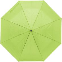 Regenschirm aus Pongee-Seide Zachary (limettengrün) (Art.-Nr. CA194113)