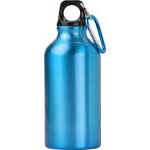 Trinkflasche aus Aluminium Santiago (hellblau) (Art.-Nr. CA202807)