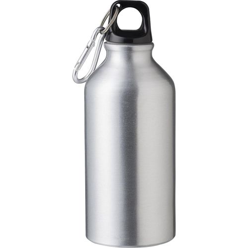 Aluminium-Recycling-Flasche (400 ml) Erich (Art.-Nr. CA209193) - Recycelte Aluminiumflasche (400 ml) mit...