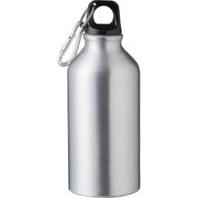 Recycelte Aluminiumflasche (400 ml) Myles (silber) (Art.-Nr. CA209193)