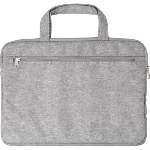 rPET-Laptop-Tasche Ibrahim (Art.-Nr. CA211243) - Laptoptasche aus rPET und Polyester....