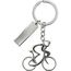 Schlüsselanhänger aus Metall Cirilio (silber) (Art.-Nr. CA215444)