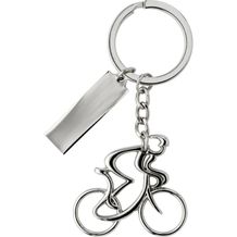 Schlüsselanhänger 'Speed' aus Metall (silber) (Art.-Nr. CA215444)