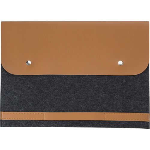 rPET-Filz-Laptop-Tasche Jonathan (Art.-Nr. CA216908) - Laptop-Tasche aus rPET-Filz (14 Zoll)...