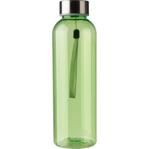 rPET Trinkflasche (500 ml) Isabelle (Art.-Nr. CA222012) - rPET-Trinkflasche (500 ml) mit Edelstahl...