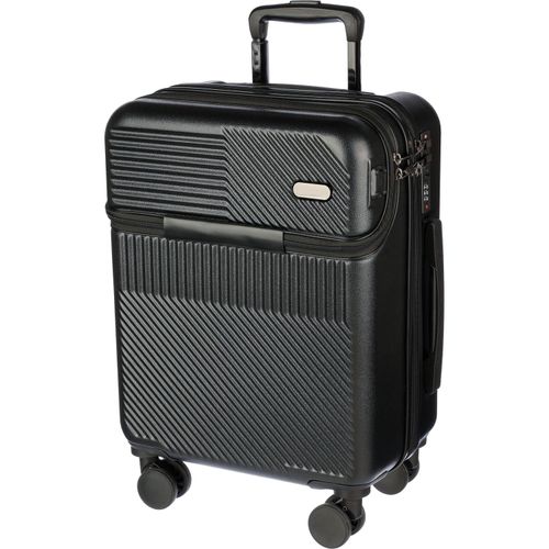 ABS-Gepäcktrolley Ulf (Art.-Nr. CA228335) - ABS-Gepäcktrolley (20) mit Laptopfac...