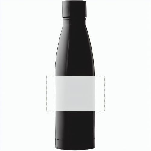 Doppelwandige Trinkflasche aus Edelstahl Marcelino (Art.-Nr. CA235509) - Trinkflasche aus Edelstahl (500 ml),...