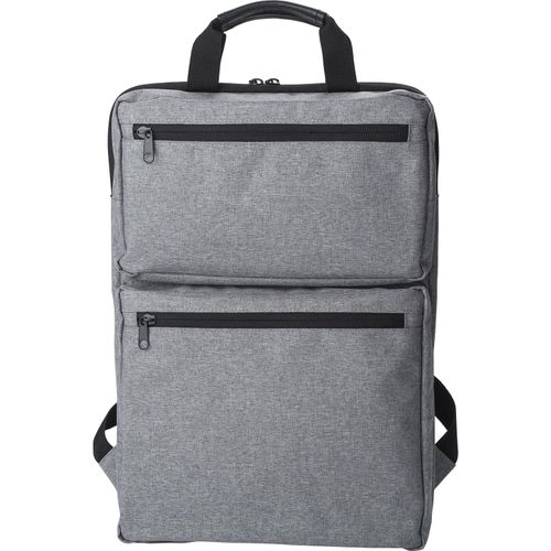 Polycanvas (300D) backpack Seth (Art.-Nr. CA239295) - Rucksack aus Polycanvas (300D) mit zwei...