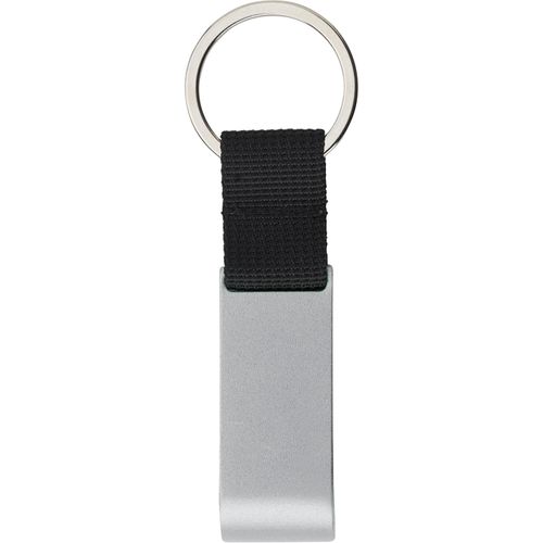 Schlüsselanhänger aus Metall Lionel (Art.-Nr. CA250026) - Schlüsselanhänger aus Metall mit Kapse...