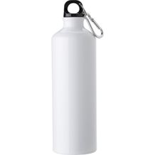 Trinkflasche aus Alluminium (750 ml) Roan (weiß) (Art.-Nr. CA253571)