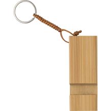 Schlüsselanhänger aus Bambus Kian (Bambus) (Art.-Nr. CA266070)